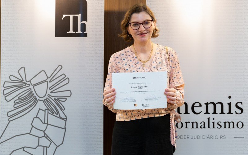 Débora Ertel conquistou o 2.º lugar na categoria Inovação na gestão pública judiciária  | Jornal NH