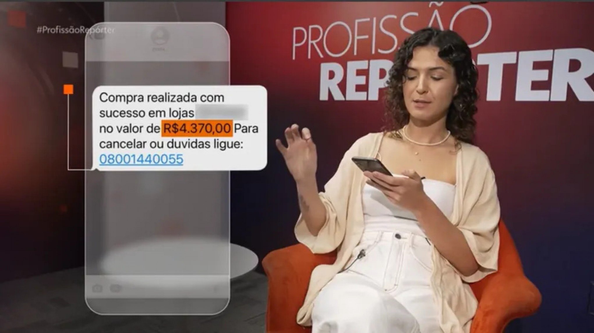 GOLPE DO FALSO 0800: Profissão Repórter revela como funcionava esquema aplicado por estelionatários na região