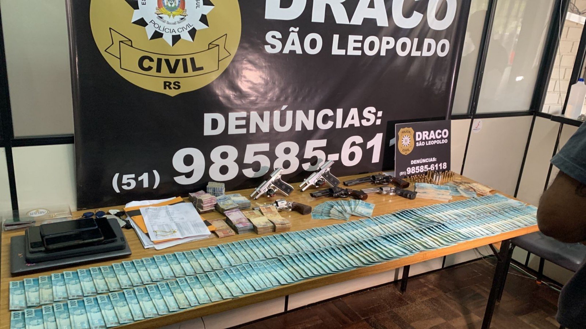Mercado de São Leopoldo servia para lavagem de dinheiro do tráfico de drogas