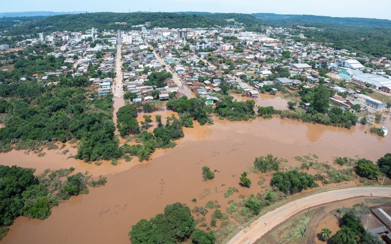 Enchente em São Sebastião do Caí  | Jornal NH