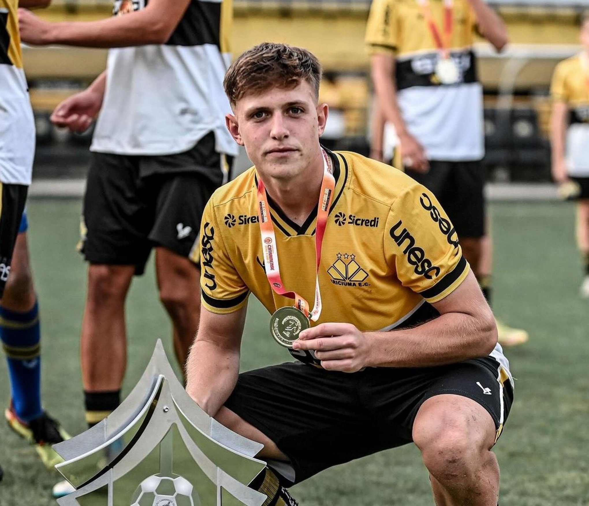 Lucas Bugs, de Ivoti, é campeão catarinense sub-17 pelo Criciúma