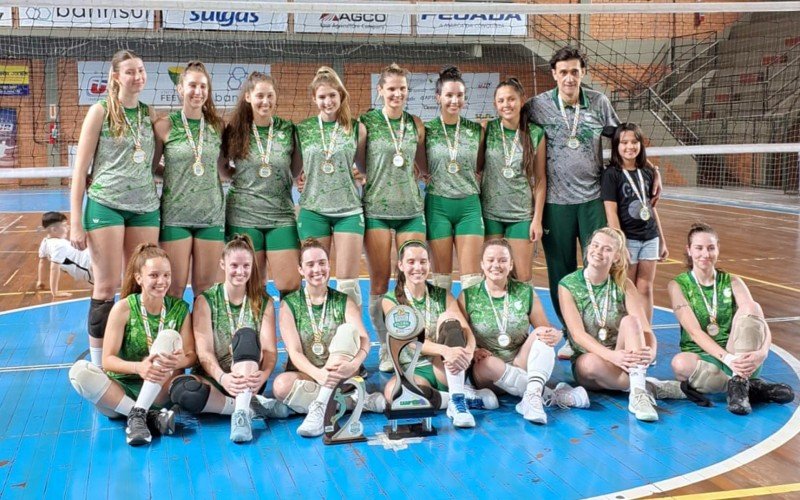 Time campeão da Copa Novo Hamburgo de Voleibol | Jornal NH