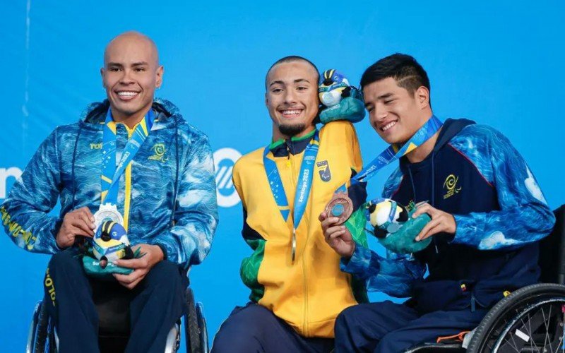 Brasil já conquistou 100 medalhas de ouro nos Jogos Parapan-Americano de Santiago | Jornal NH