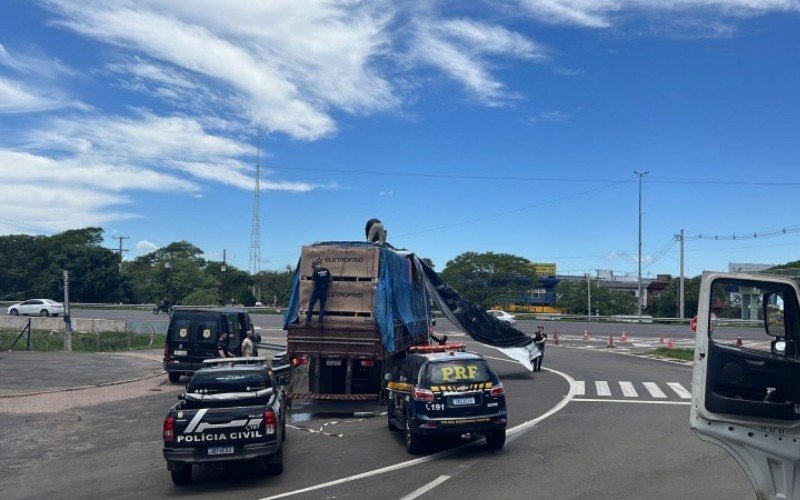 CaminhÃ£o viajava em direÃ§Ã£o a Caxias do Sul