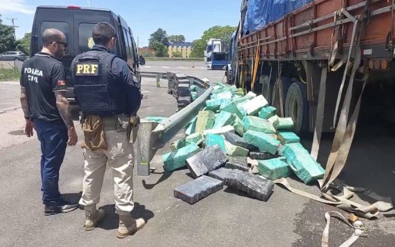 Quase três toneladas de maconha foram encontradas em caminhão, em Canoas | Jornal NH