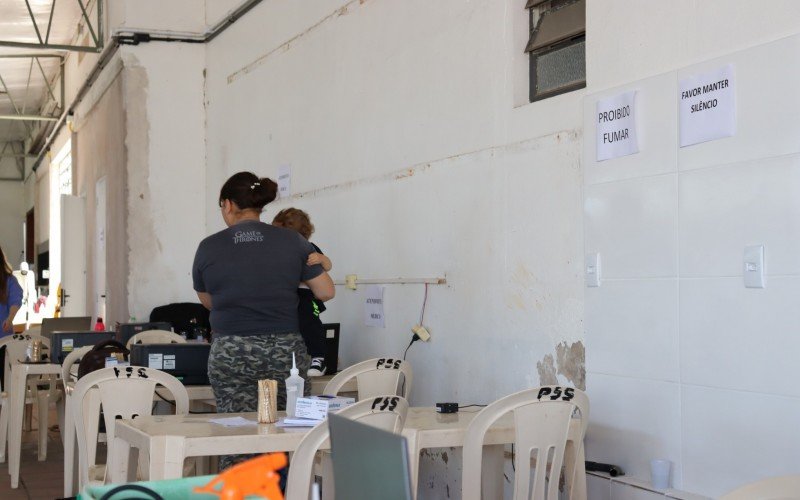 Posto de saúde montado no Salão Paroquial da Igreja São Sebastião tem alta procura de atendimento | Jornal NH