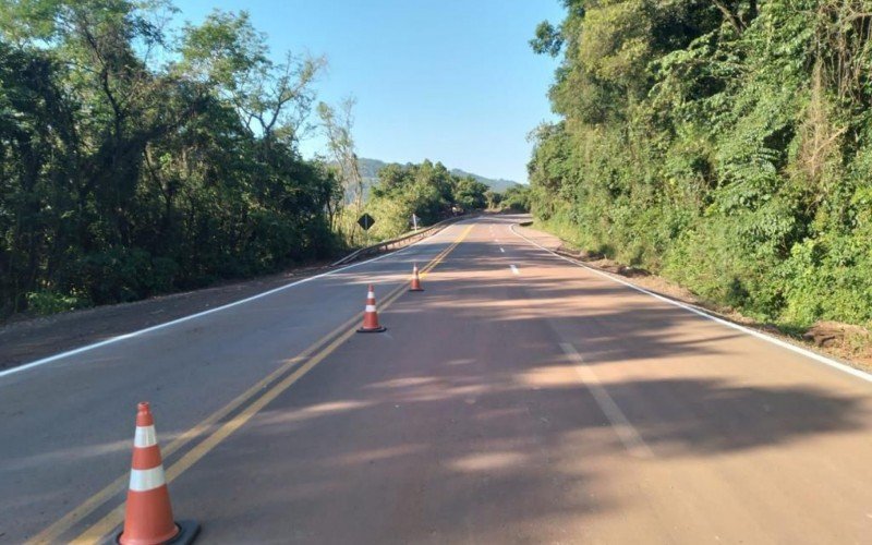 RS-122 com trÃ¢nsito liberado na subida da Serra