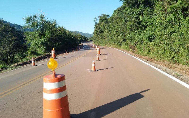 RS-122 com trÃ¢nsito liberado na subida da Serra