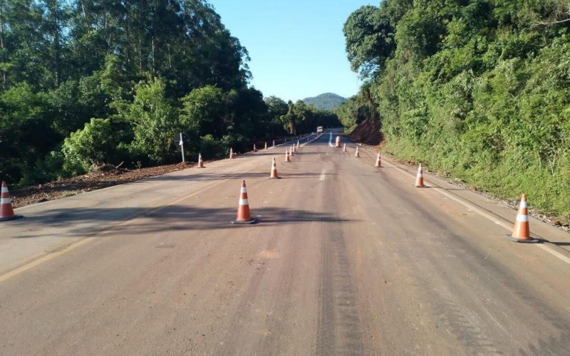 RS-122 com trÃ¢nsito liberado na subida da Serra