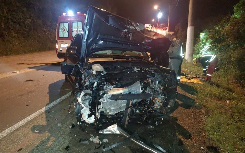 TRÃ‚NSITO: Mulher morre apÃ³s grave acidente em avenida de cidade do Vale do CaÃ­