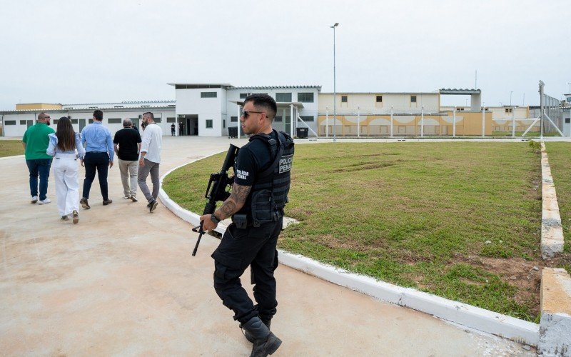 Nova penitenciÃ¡ria em Charqueadas tem 1.650 vagas