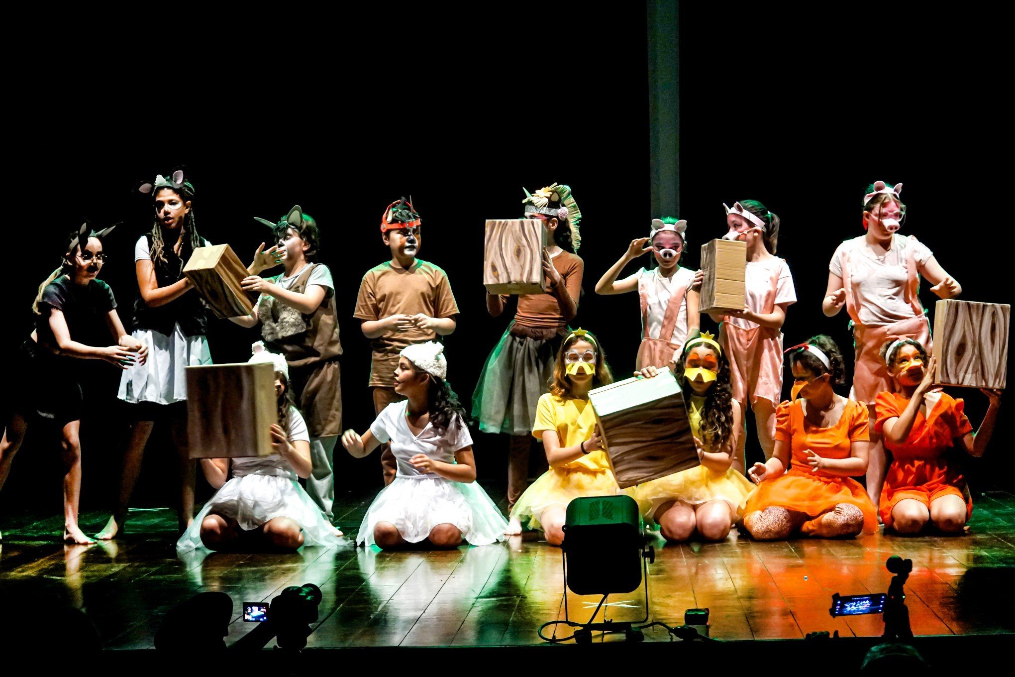 Jovens talentos do teatro subiram ao palco do Sesc Canoas