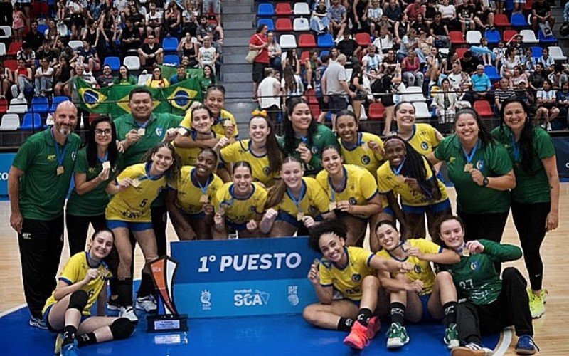 Atletas da região são campeãs do Campeonato Sul-Centro Americano Juvenil na Argentina