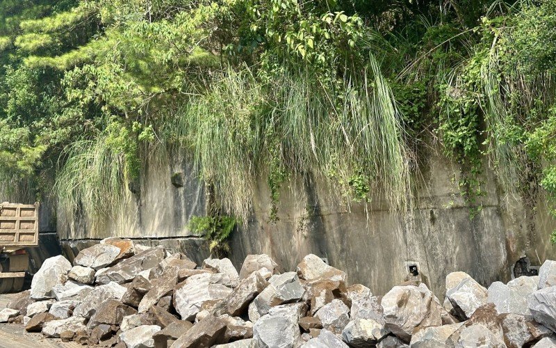 Obras na estrutura da perimetral