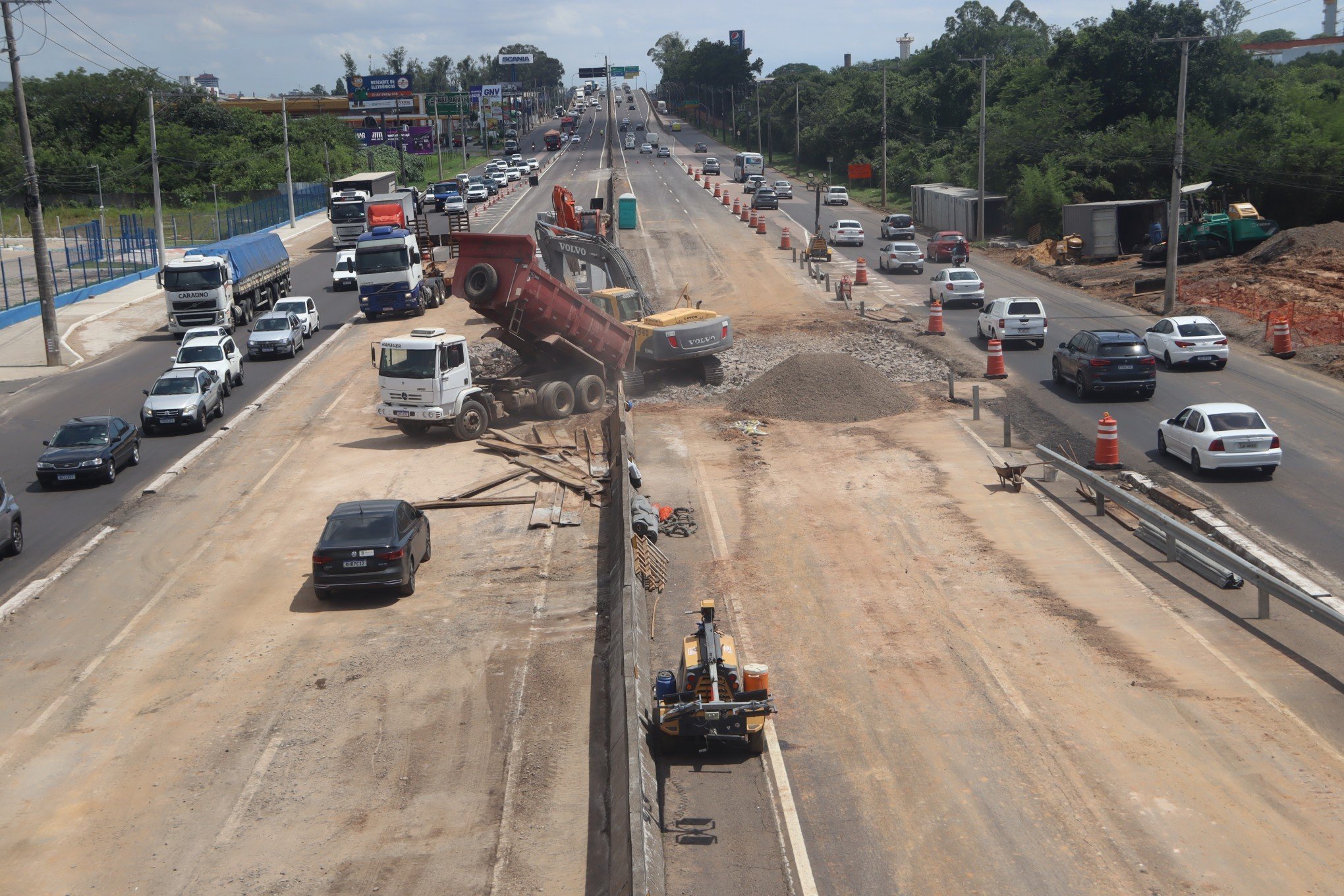 BR-116: Rodovia terá bloqueios em Esteio e Sapucaia a partir desta quinta-feira; entenda