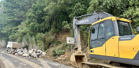 Obras emergenciais iniciaram na quinta-feira (30)