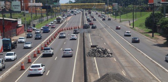 Desvios de trânsito no Km 252 ocorrem nos dois sentidos