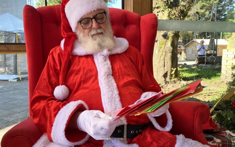 Casa do Papai Noel, em Canela, recebe cartinhas