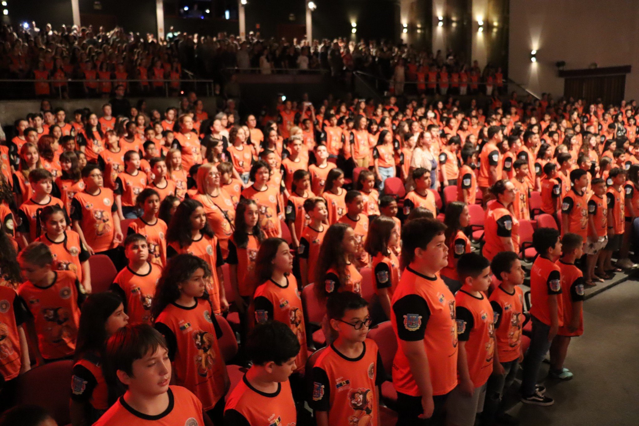 Formatura de 550 alunos no Proerd em SÃ£o Leopoldo