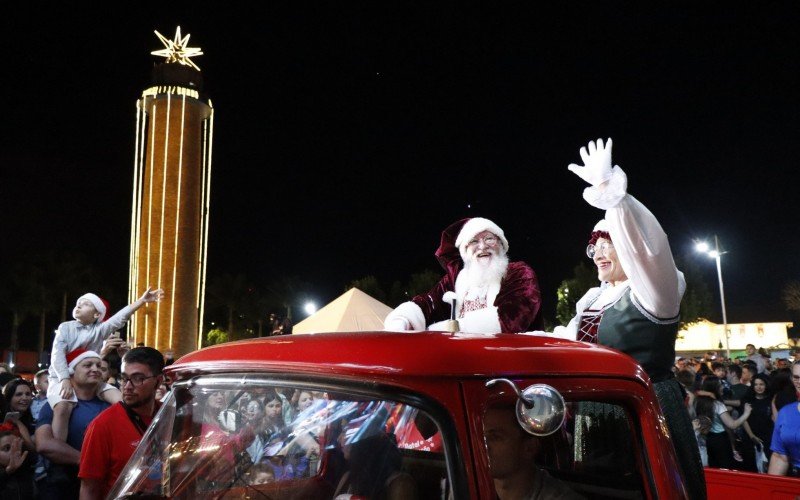 Papai Noel no Largo IrmÃ£os Vetter