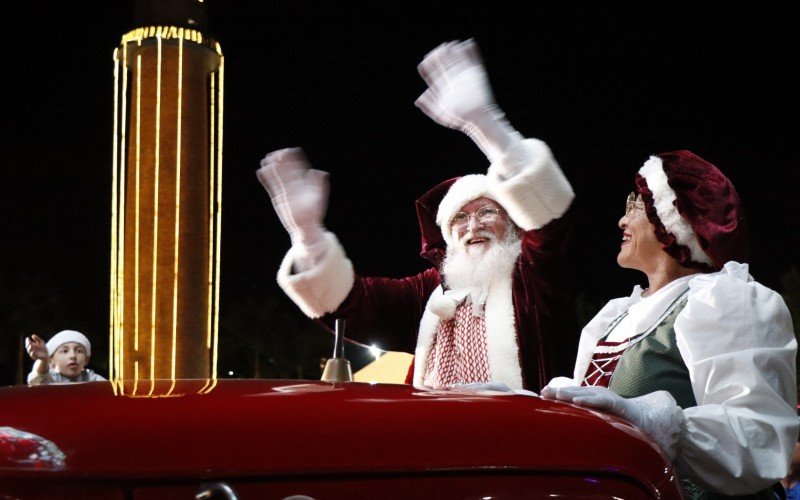 Papai Noel no Largo IrmÃ£os Vetter