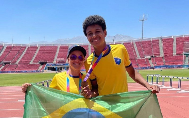 Aluno da EMEF 1° de Maio, de Sapiranga, Erick já conquistou quatro medalhas no Chile | Jornal NH