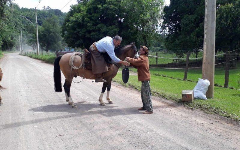 Tropeada do Bem ocorreu neste sÃ¡bado em Taquara
