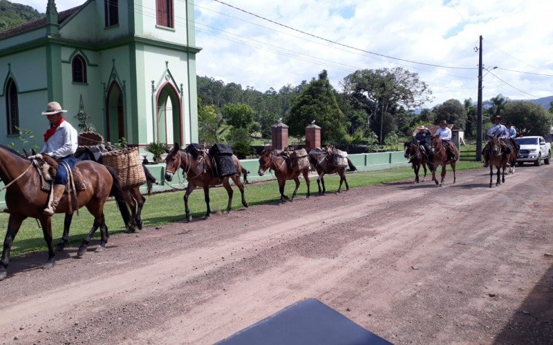 Tropeada do Bem ocorreu neste sÃ¡bado em Taquara