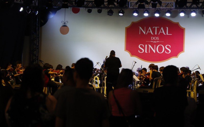 NÃºcleo de Orquestra Jovem de Novo Hamburgo se apresenta no Natal do Sinos 2023