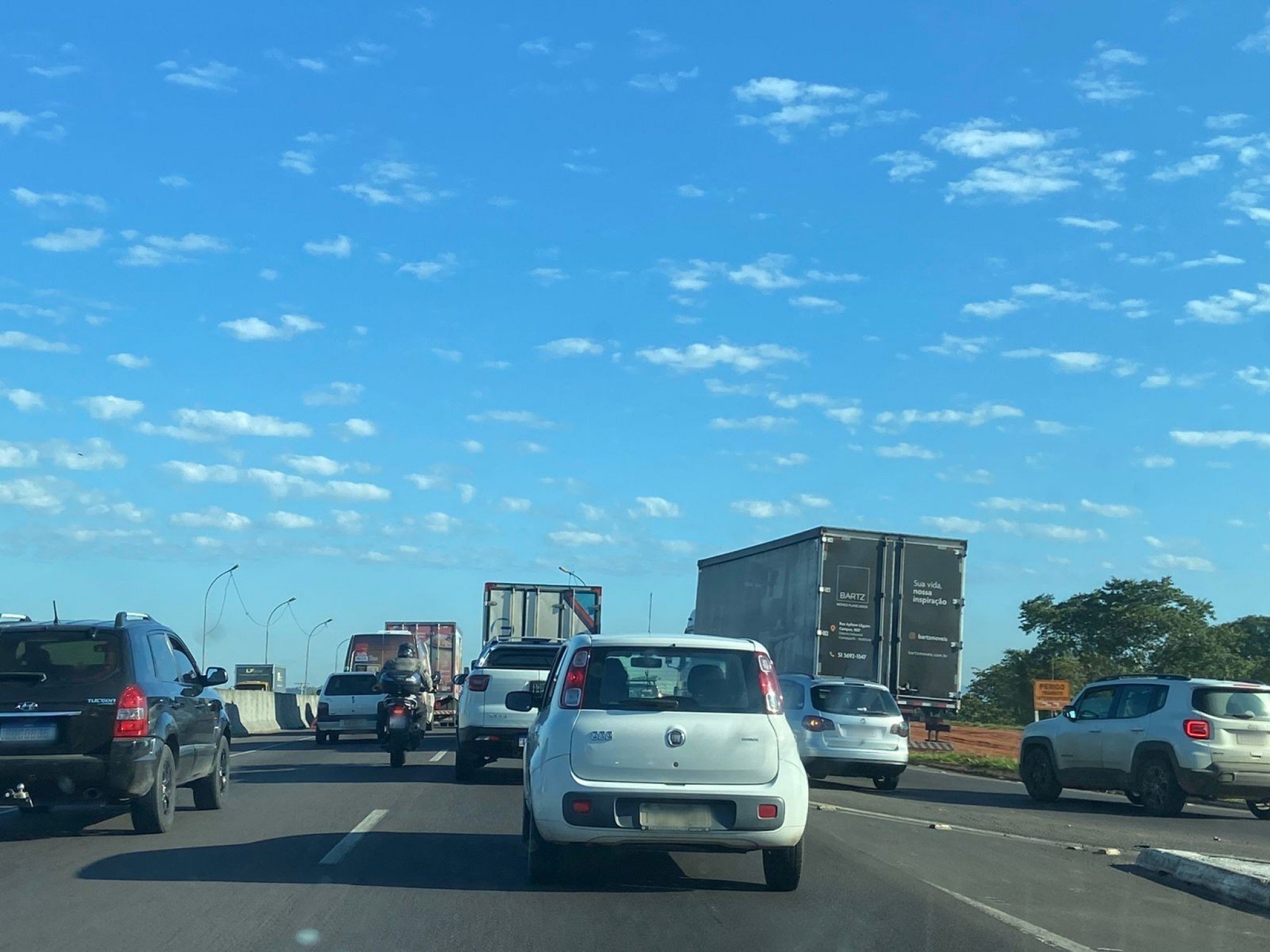 BR-116: Motoristas precisam de paciência em trecho da rodovia nesta manhã; veja onde