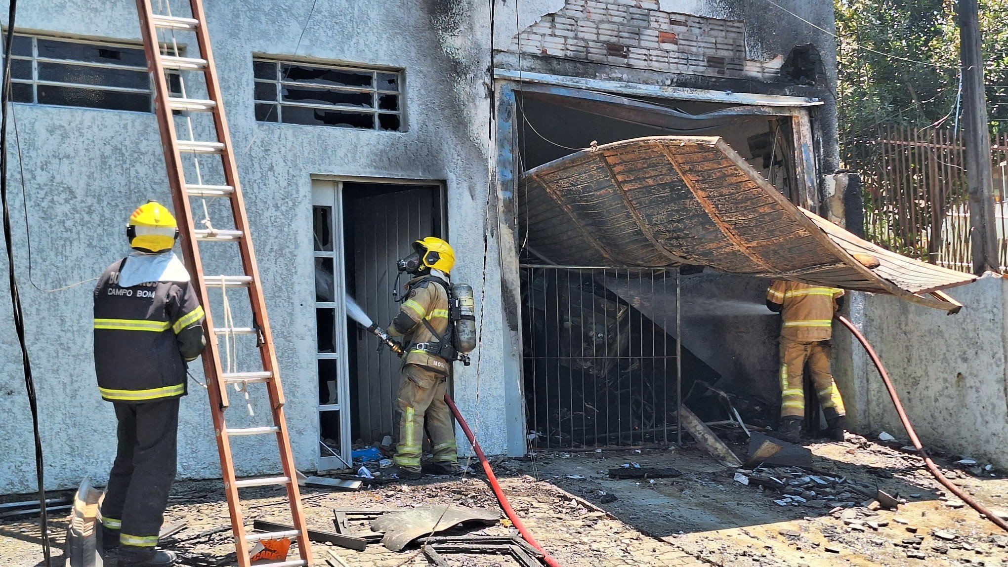 Saiba qual empresa foi atingida por incêndio em Novo Hamburgo