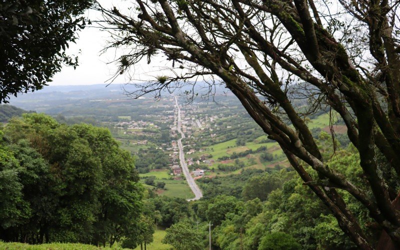Vista de Hortêncio a partir do Morro Fritzenberg | Jornal NH