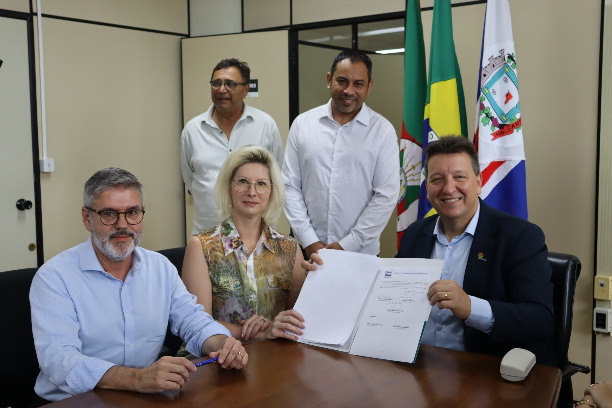 Corsan promete R$ 231 milhões em obras para renovar contrato com Campo Bom até 2062