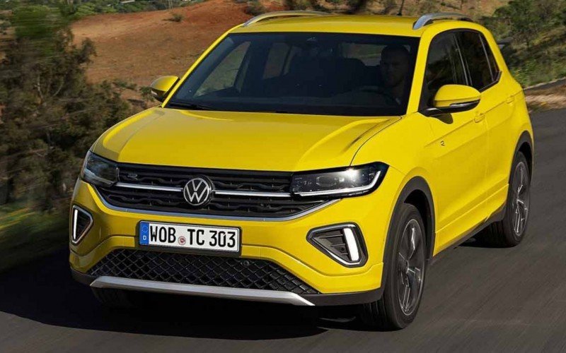 T-Cross, da VW, ganhará versão reestilizada no Brasil em 2024 | Jornal NH