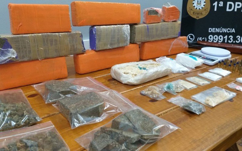 Maconha, crack, cocaína, skunk e ecstasy apreendidos | Jornal NH