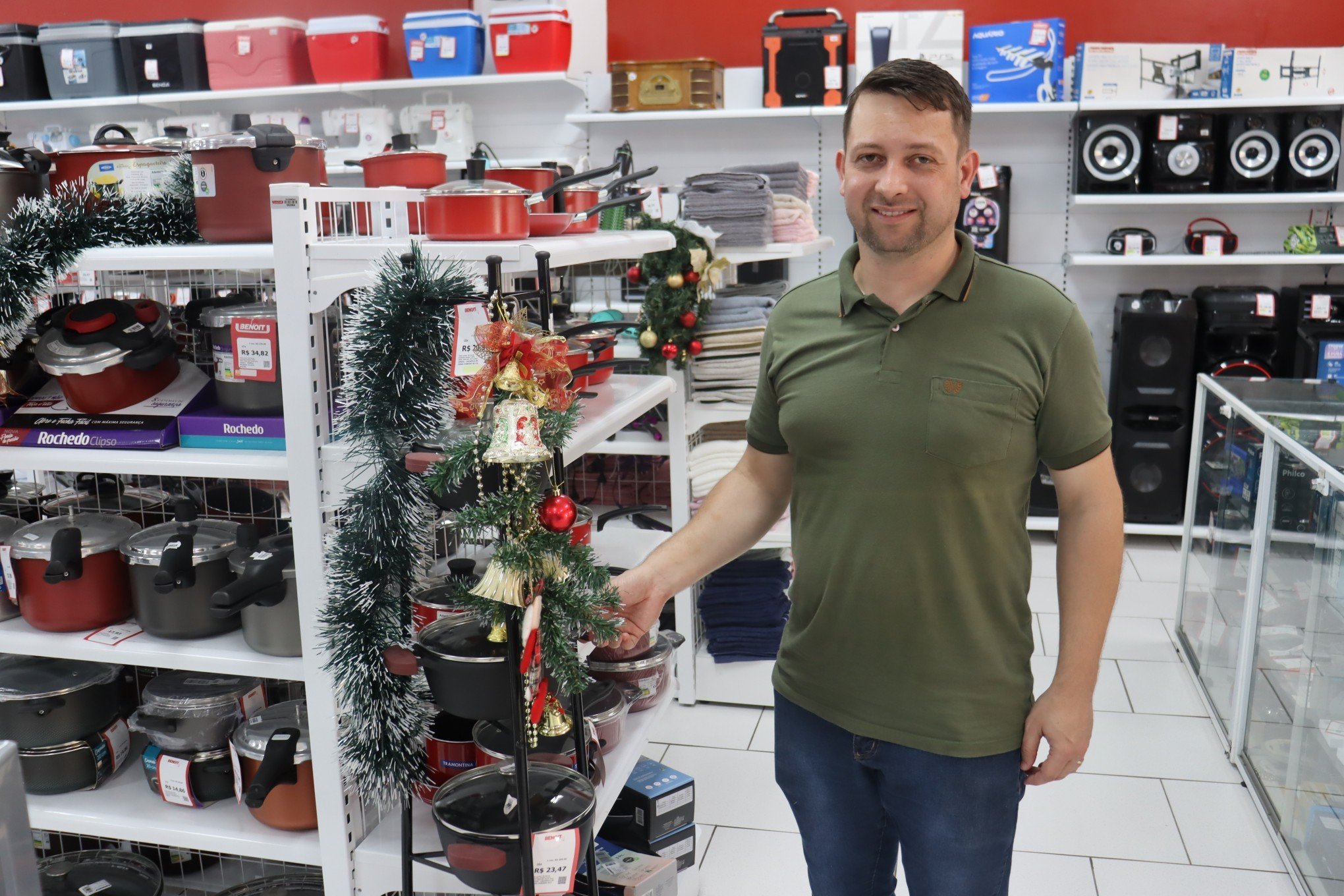 Comércio de São Leopoldo registra aumento de mais de 20% nas vendas de Natal