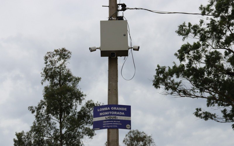  Câmeras do Projeto Monitoramento Comunitário de Lomba Grande