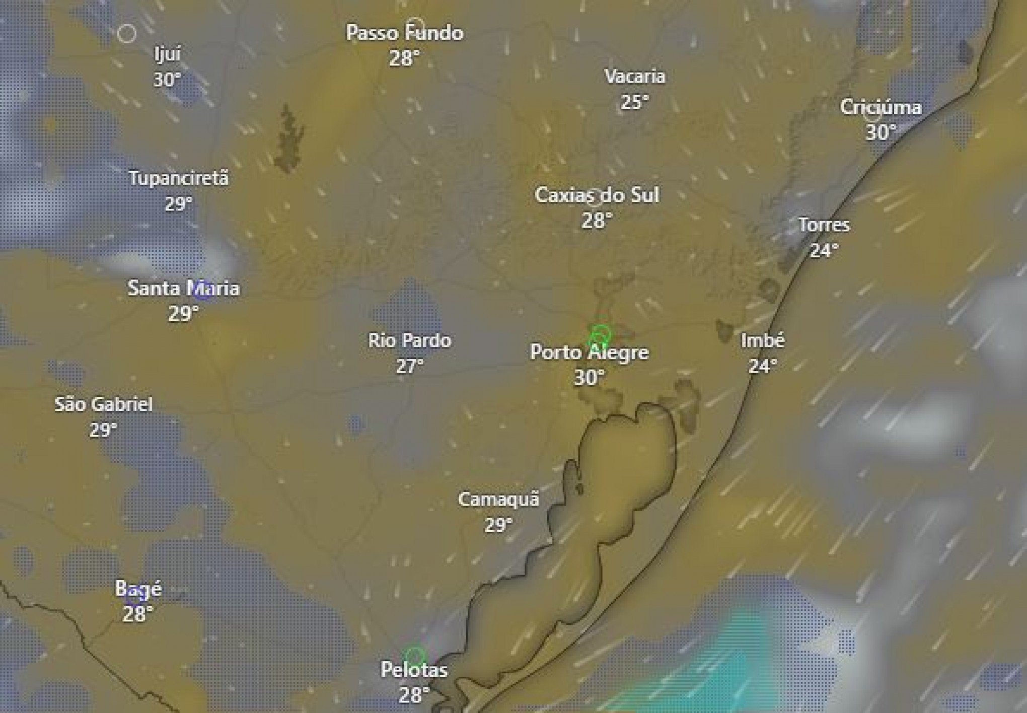 PREVISÃO DO TEMPO: Veja como será o último dia de primavera na Grande Porto Alegre e região dos Vales