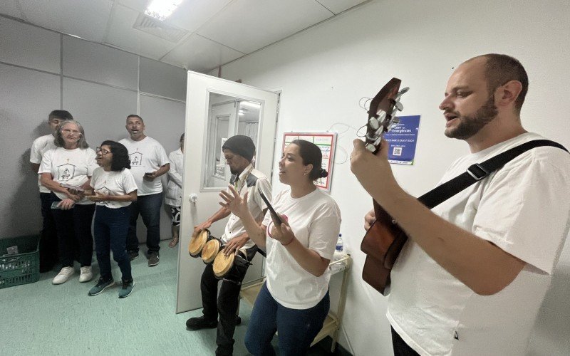 Grupo deve voltar a se apresentar no Hospital Getúlio Vargas nos próximos dias 23, 24 e 25 dezembro