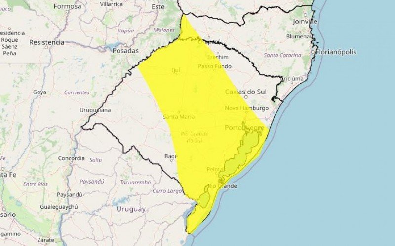 Alerta do Inmet tem validade até o começo da noite desta quinta-feira (21) | Jornal NH