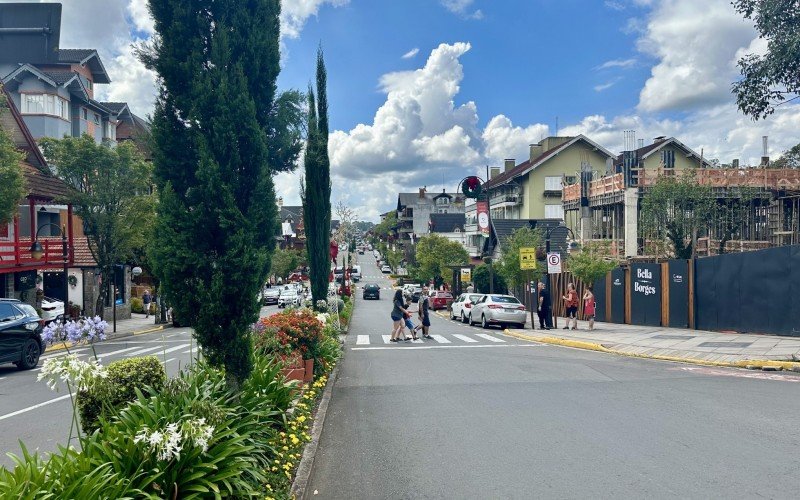 Baixa movimentaÃ§Ã£o turÃ­stica no Centro de Gramado