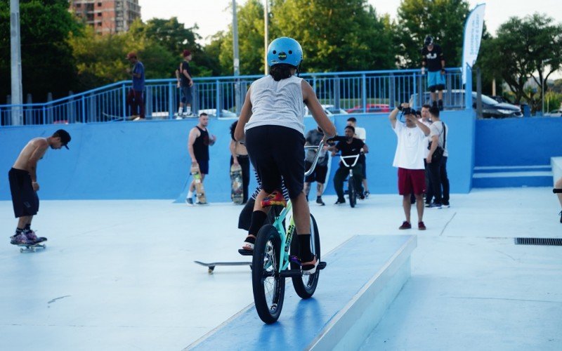 ReinauguraÃ§Ã£o da Pista de Skate de Campo Bom