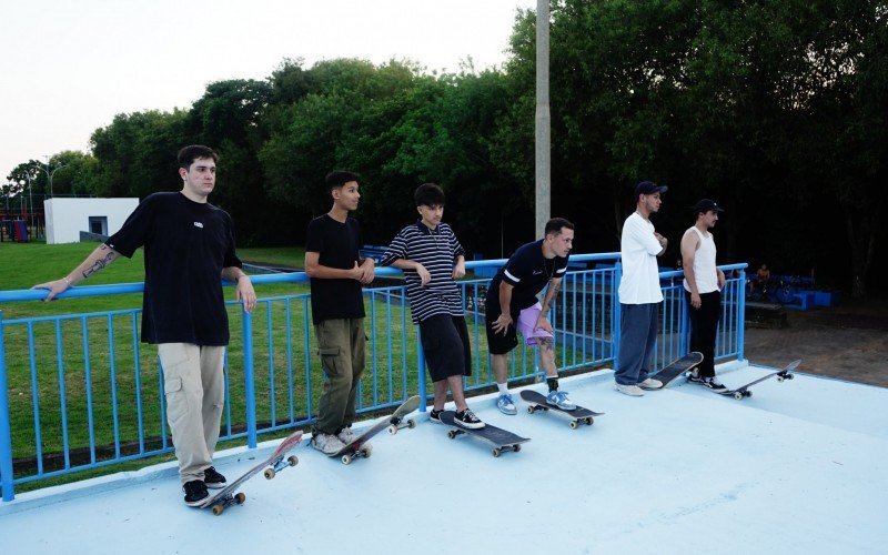 ReinauguraÃ§Ã£o da Pista de Skate de Campo Bom