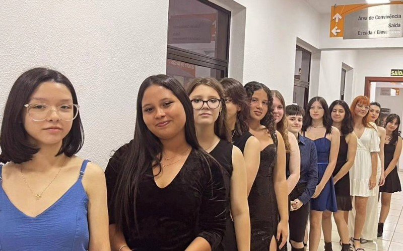 Formatura Meninas na TI