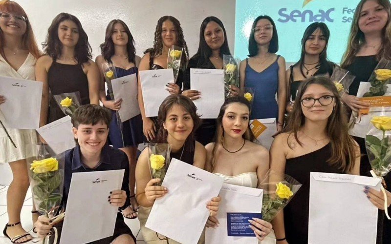 Formatura Meninas na TI