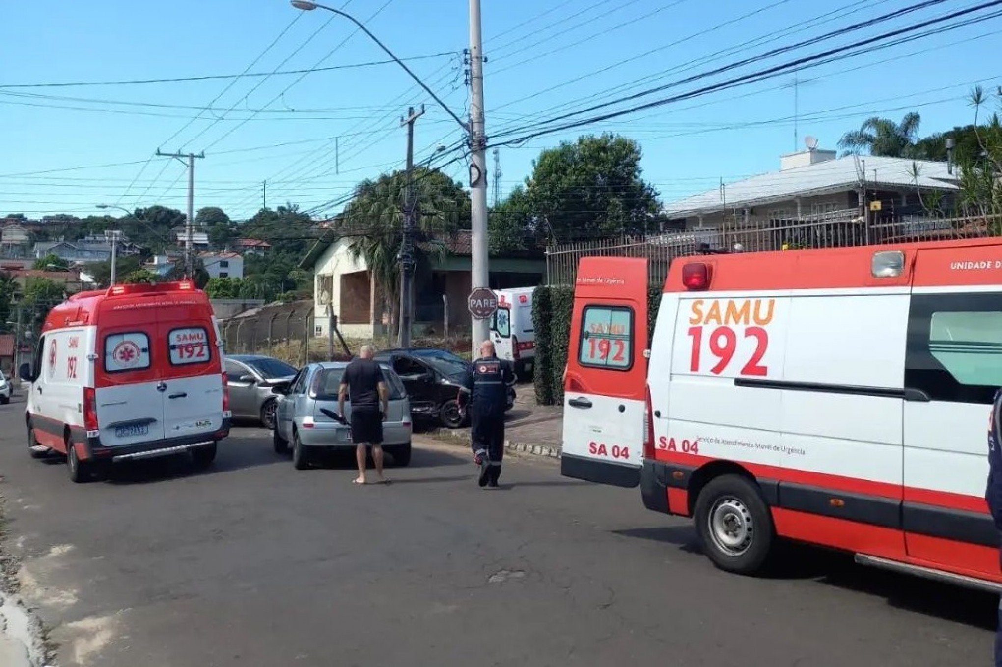 TRÂNSITO: Acidente deixa vítima ferida em Novo Hamburgo