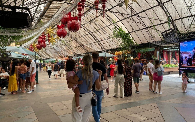Movimentação no Centro de Gramado