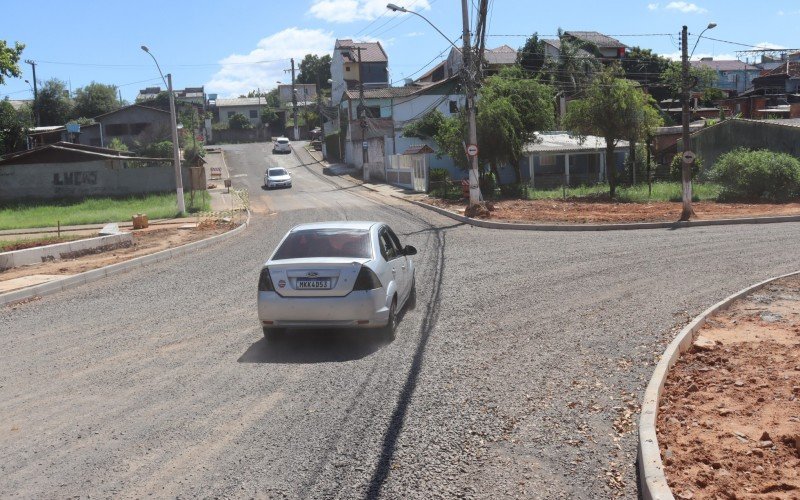 Veículos já conseguem circular pela ponte sobre o Arroio Kruze com segurança