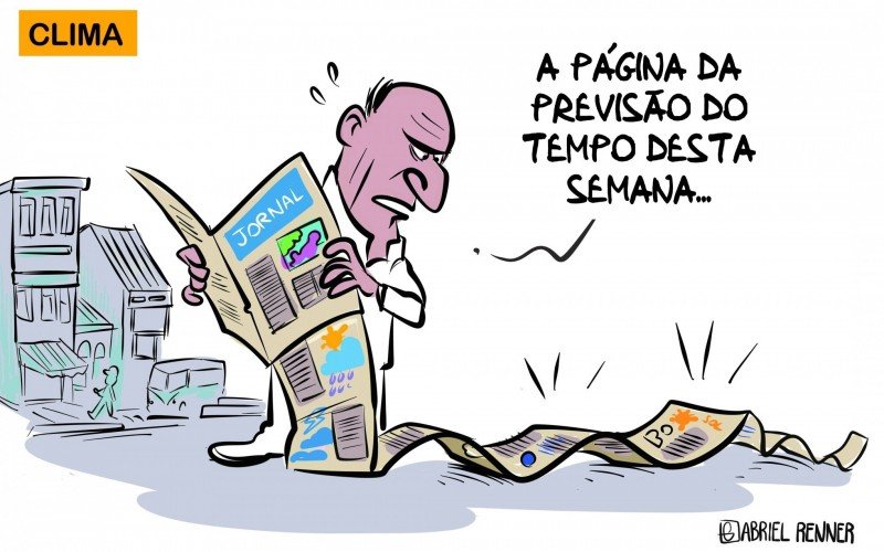 Charge Gabriel Renner Restrospectiva 2023