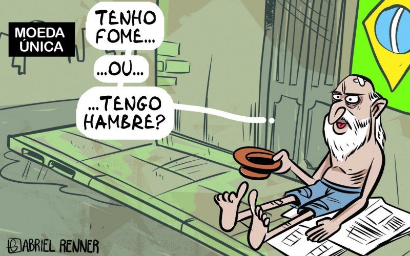 Charge Gabriel Renner Restrospectiva 2023